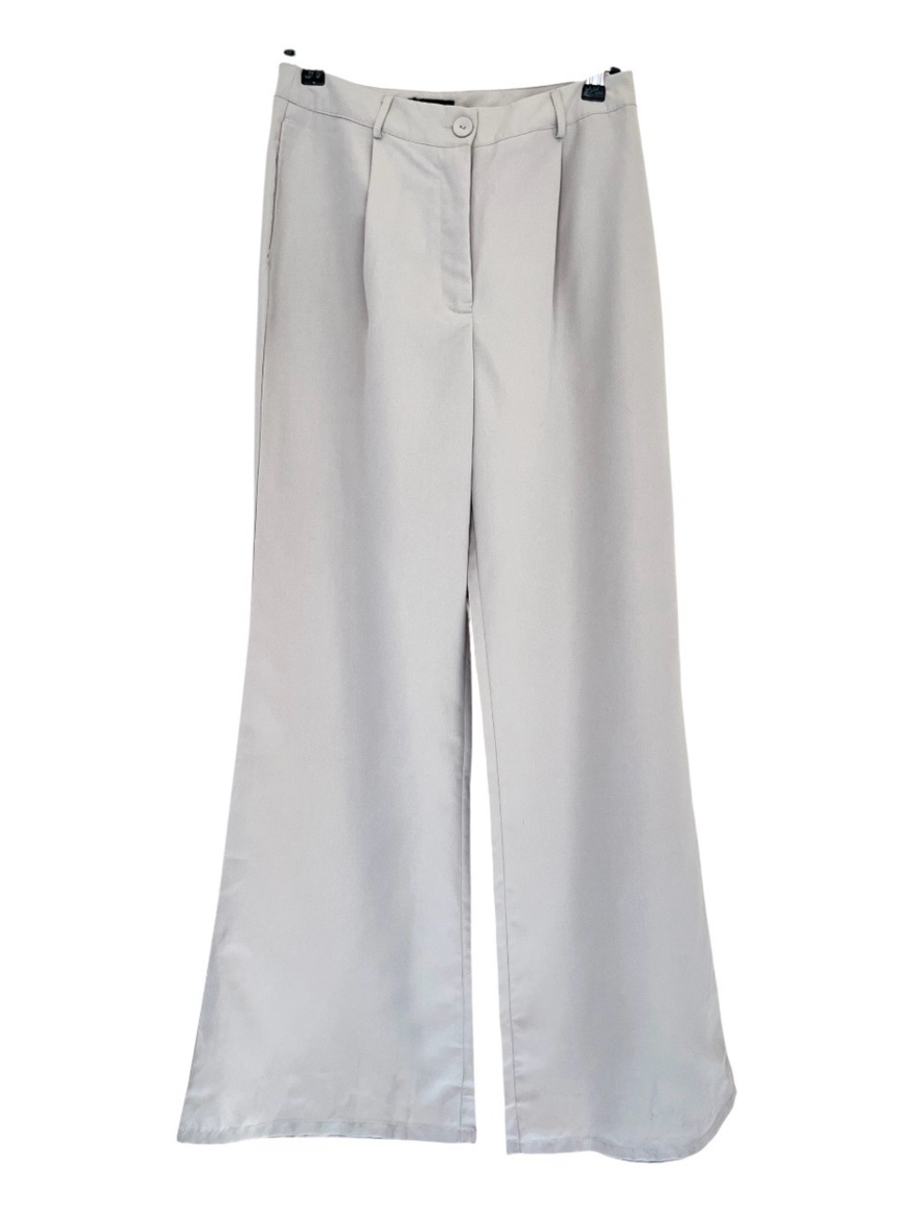 NWT Pretty Little Thing Peach Skin Straight Leg Trouser Pant